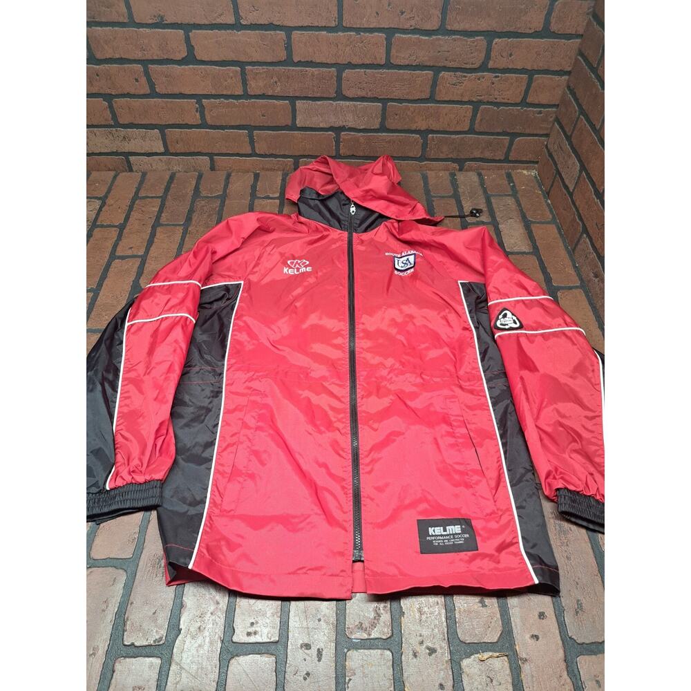 South Alabama Soccer Windbreaker Red Size Small